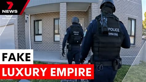 Counterfeit Goods Ring Busted, Arrests Made