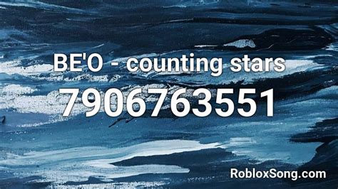Counting Stars - Instrumental - Violín Roblox ID - Roblox music codes