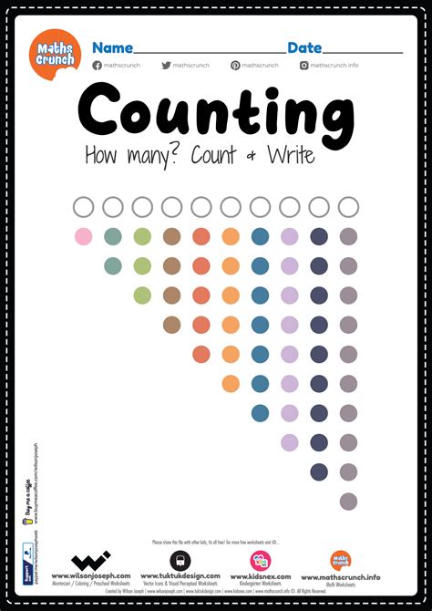 Counting Worksheets Good Math Of Montessori Kind