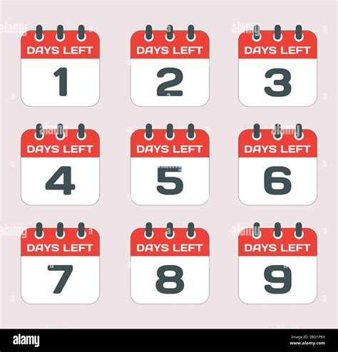 Counting down the days.