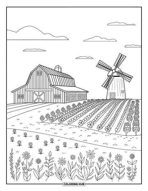 Country Coloring Pages