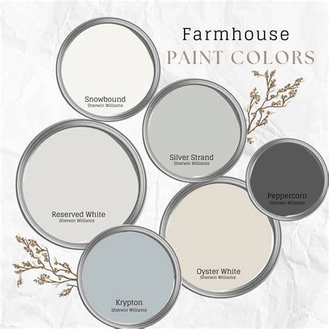 Country Farmhouse Paint Colors