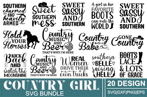 Download Country Girl SVG Cut File | Girl... For Crafts