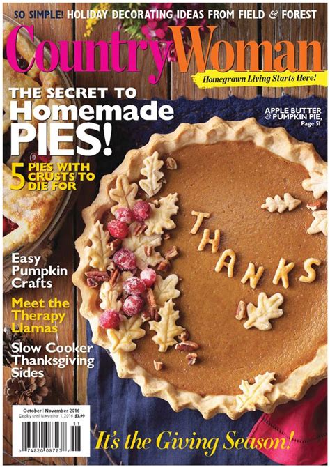 Country Woman Magazine Recipe