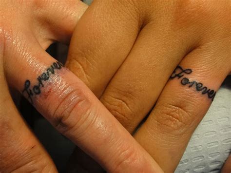 Couple Finger Tattoos Designs, Ideas and Meaning Tattoos