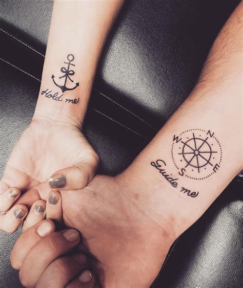 50 Cute Matching Couple Tattoo Ideas http//fashion