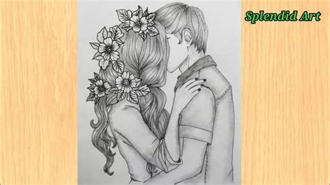 Couple Kissing Drawing Tutorial
