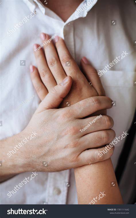 Couple Pictures Hand On Chest