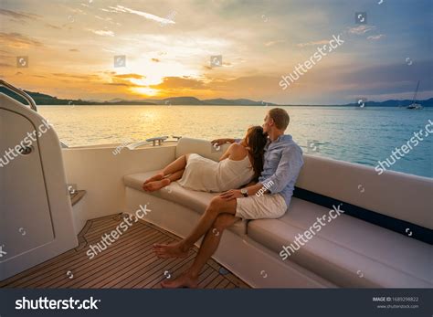 Couple Sunset Boat