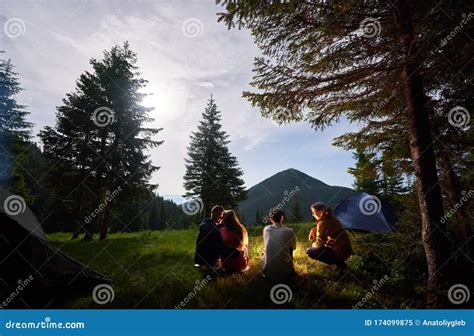 Couple Surrounded by Friends