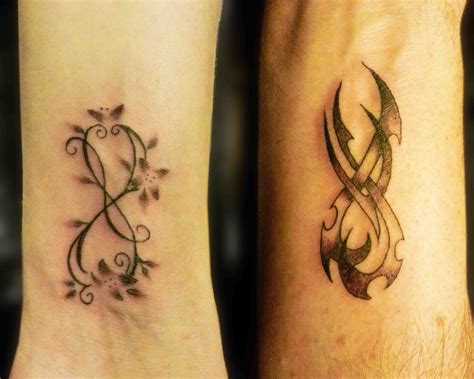 Infinity & beyond couples tattoo Matching relationship