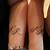 Couples Initials Tattoos