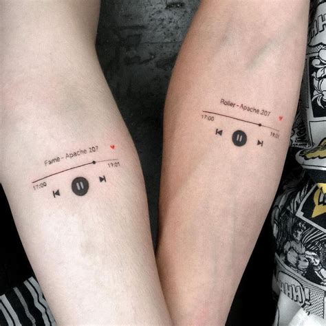 couples tattoos on Tumblr