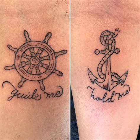 20+ Cute Matching Anchor Tattoos For Couples