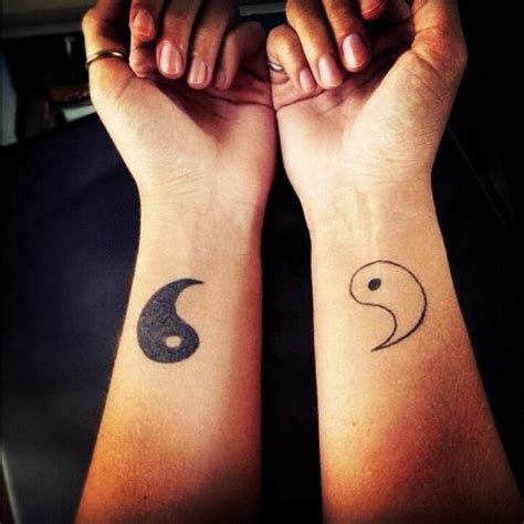 Ying and yang Couple tattoos, Yin yang tattoos, Marriage