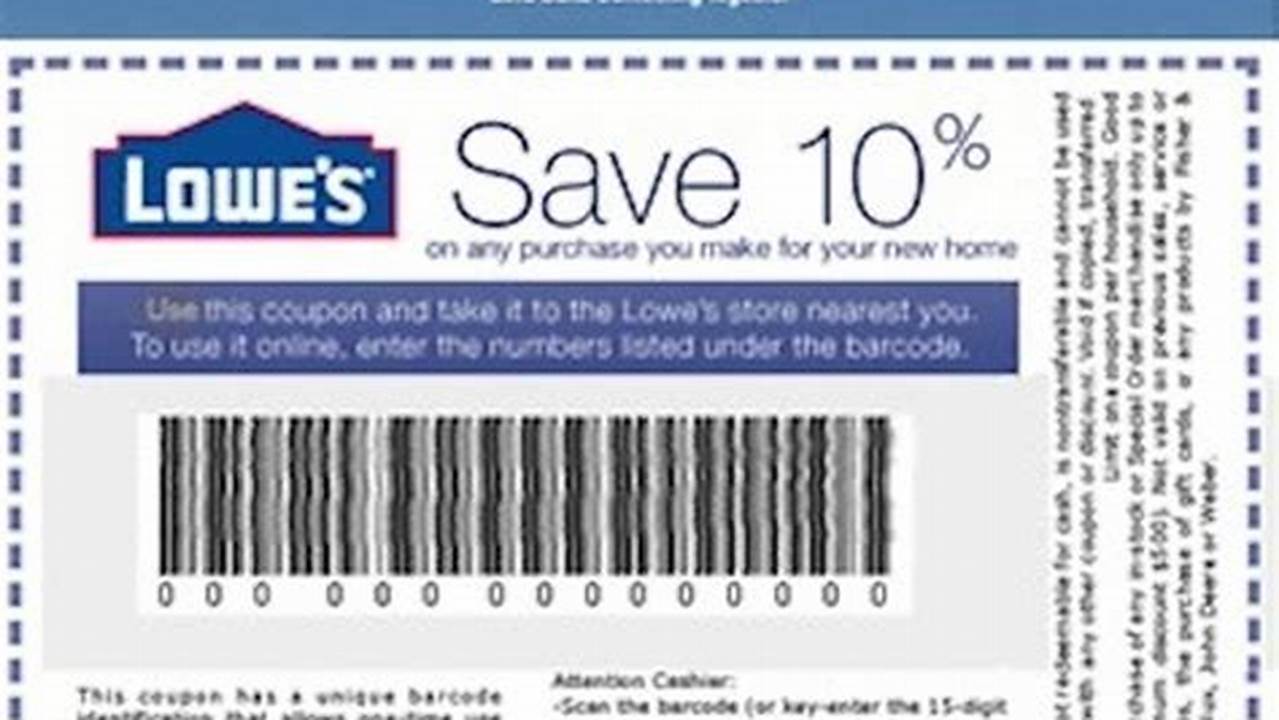 Coupon Code For Lowes Appliances