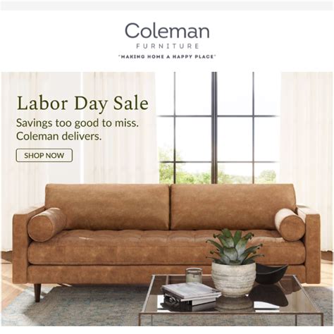 Coupon Codes Coleman Furniture Sofa