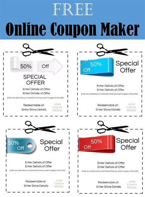 Coupon Creator Template