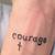 Courage Tattoo Designs