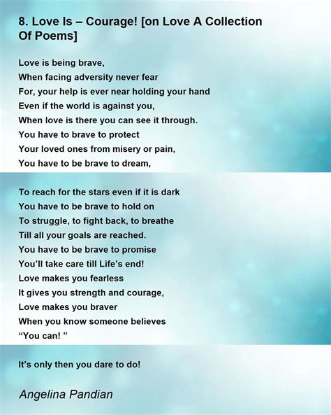 Courage in Love