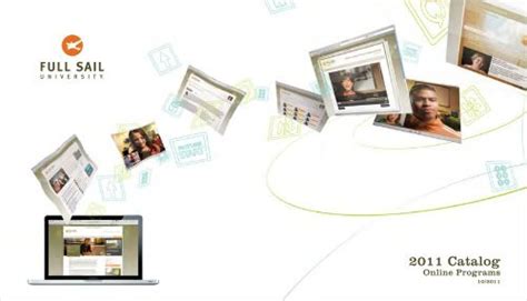 Course Catalog For Full Sail Online