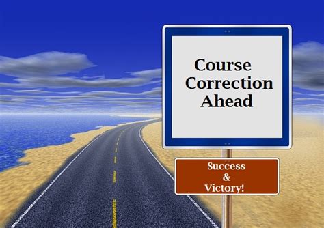 Course Correction