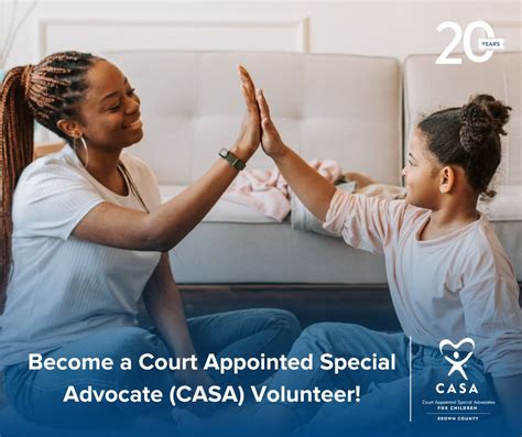 Court Appointed Volunteer Work