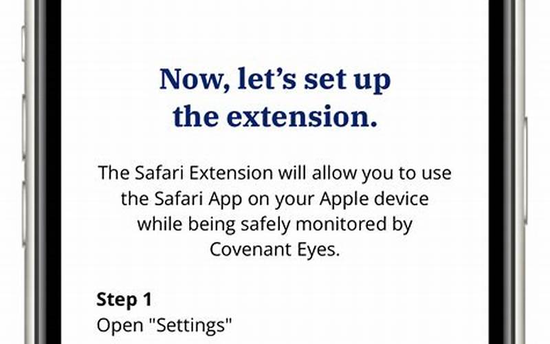 Covenant Eyes Safari Extension Benefits