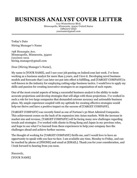 Business Development Specialist Cover Letter Sample Kickresume