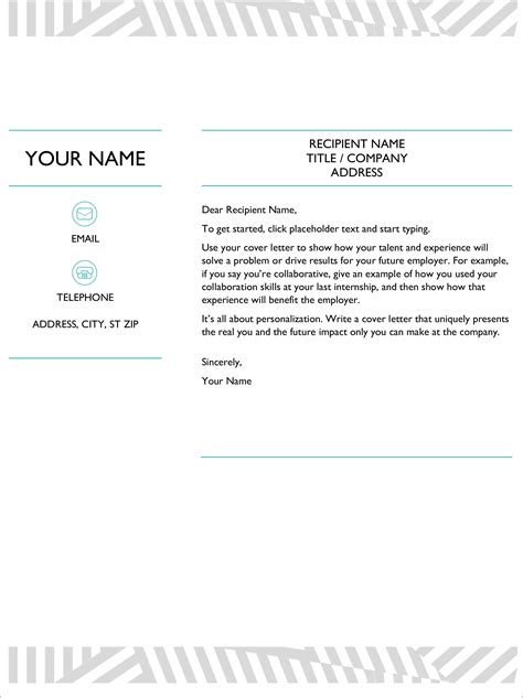 Cover Letter Example Doc