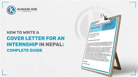 Cover Letter For Job In Nepal