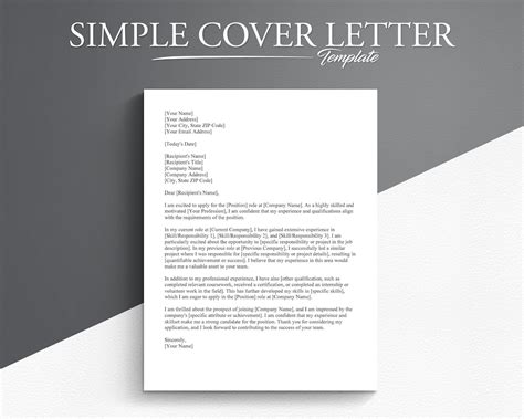 Cover Letter Format In Word File
