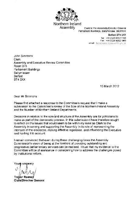 Cover Letter Layout Ireland