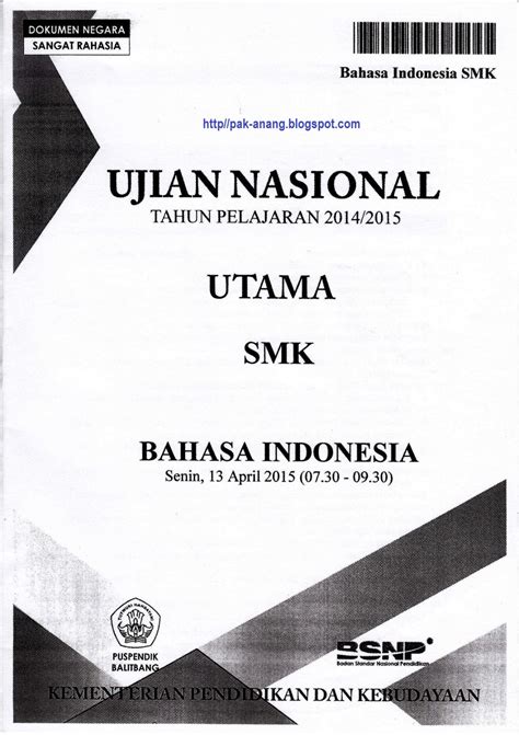 Cover Soal Un