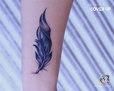 Cover Up A Feather Tattoo