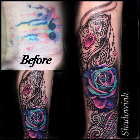 60 Tattoo Cover Up Ideas For Men Before And After Designs