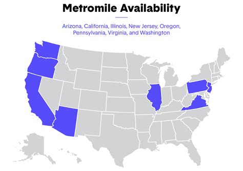 Covered States by Metromile Car Insurance