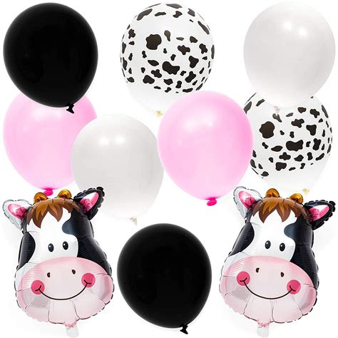 Get Moo-ving: Cow Print Balloons for a Fun-Filled Celebration!