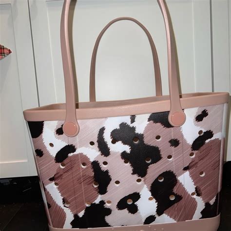 Cow Print Bogg Bag: A Stylish and Practical Tote
