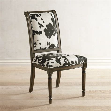 Upgrade Your Dining Room with Cow Print Chairs - Shop Now!
