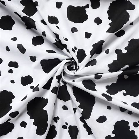 Udderly Chic: Cow Print Fabric for Fashion and Decor