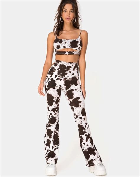 Cow Print Rave Attire: A Unique and Wild Fashion Statement