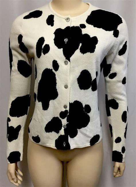 Cow Print Sweater: A Trendy and Chic Addition to Wardrobe