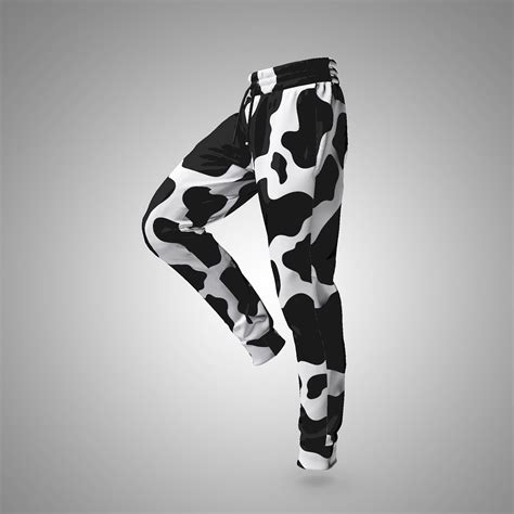 Stand Out with Stylish Cow Print Sweatpants - Shop Now!