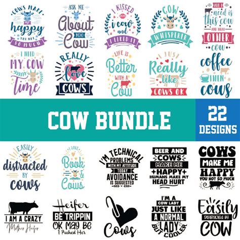 Download Cow Bundle Cut Files