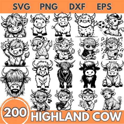 Download Cow Bundle Files DXF Files