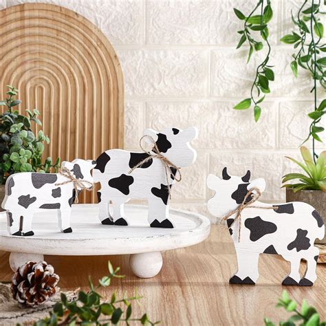 Unleash the Rustic Charm of Homely Serenity with Our Chic Cow Decor Options
