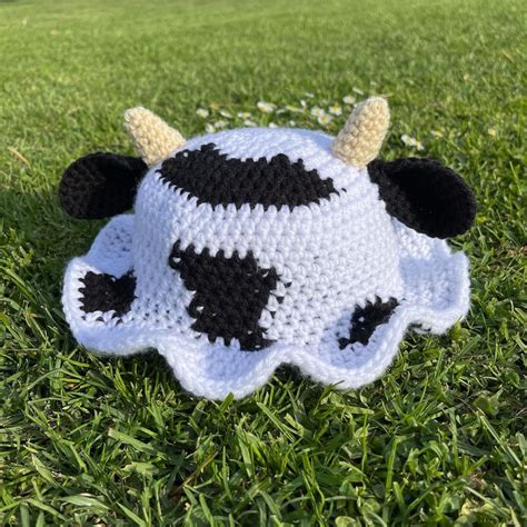 Cow Hat Crochet