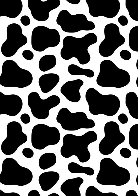 Cow Print Background