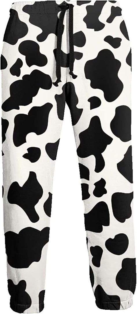 Cow Print Sweatpants